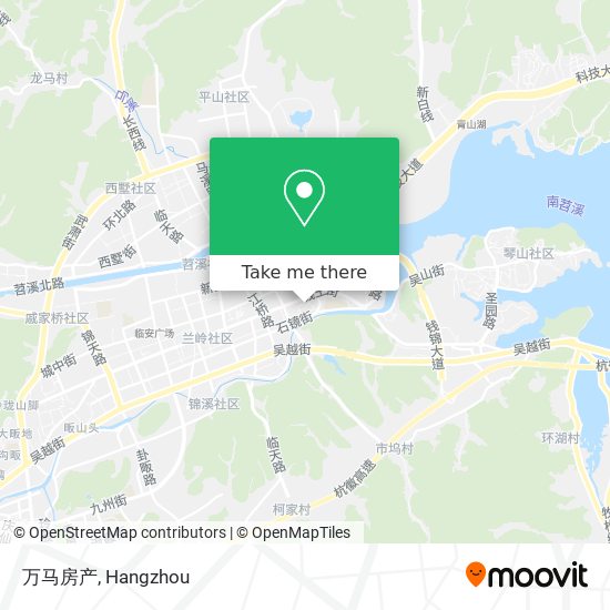 万马房产 map