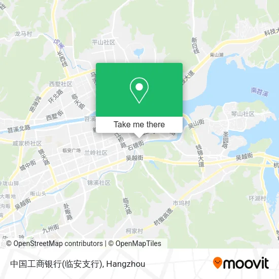 中国工商银行(临安支行) map