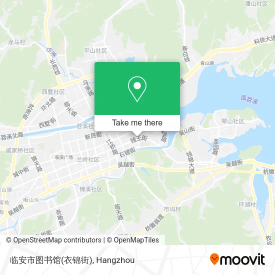 临安市图书馆(衣锦街) map