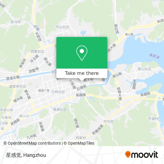 星感觉 map