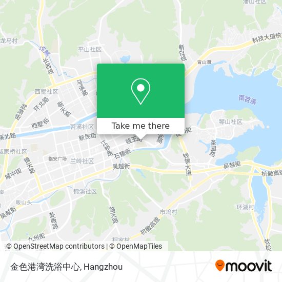 金色港湾洗浴中心 map