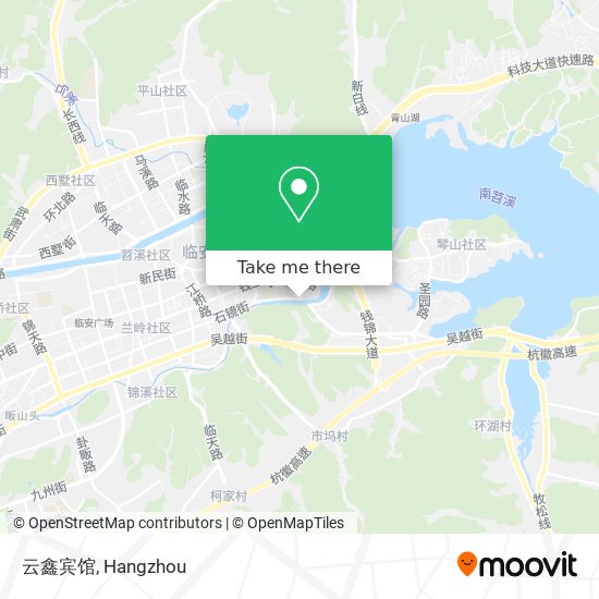 云鑫宾馆 map