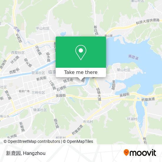 新鹿园 map