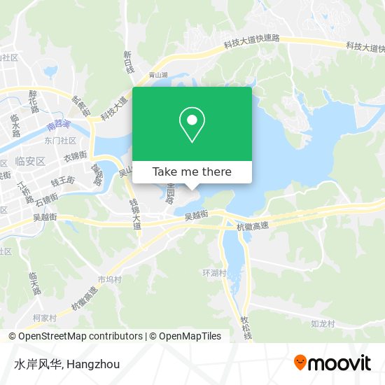 水岸风华 map