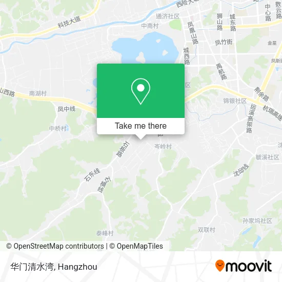 华门清水湾 map