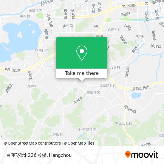 百亩家园-226号楼 map