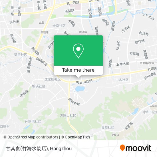 甘其食(竹海水韵店) map