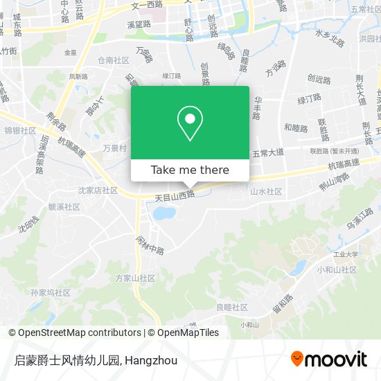 启蒙爵士风情幼儿园 map
