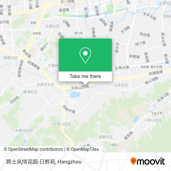 爵士风情花园-日辉苑 map