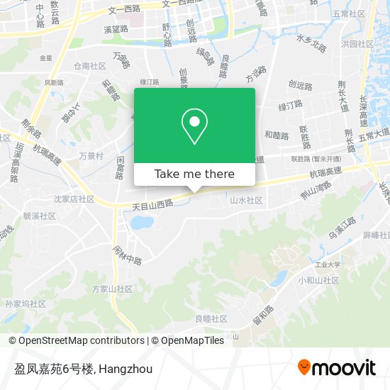 盈凤嘉苑6号楼 map