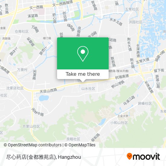 尽心药店(金都雅苑店) map