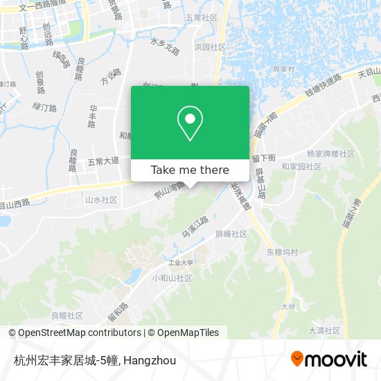 杭州宏丰家居城-5幢 map