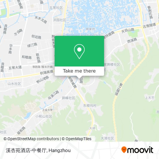 溪杏苑酒店-中餐厅 map