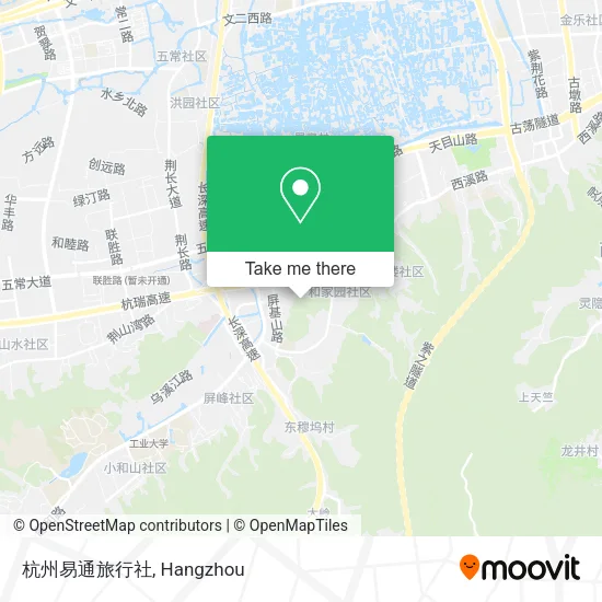 杭州易通旅行社 map