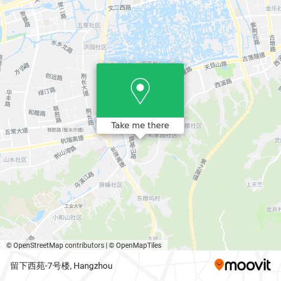 留下西苑-7号楼 map