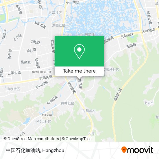 中国石化加油站 map