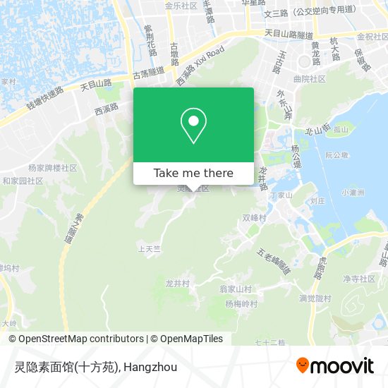 灵隐素面馆(十方苑) map