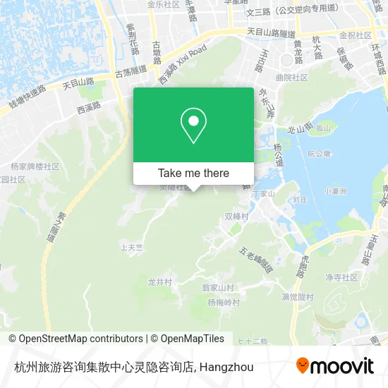 杭州旅游咨询集散中心灵隐咨询店 map
