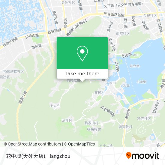 花中城(天外天店) map