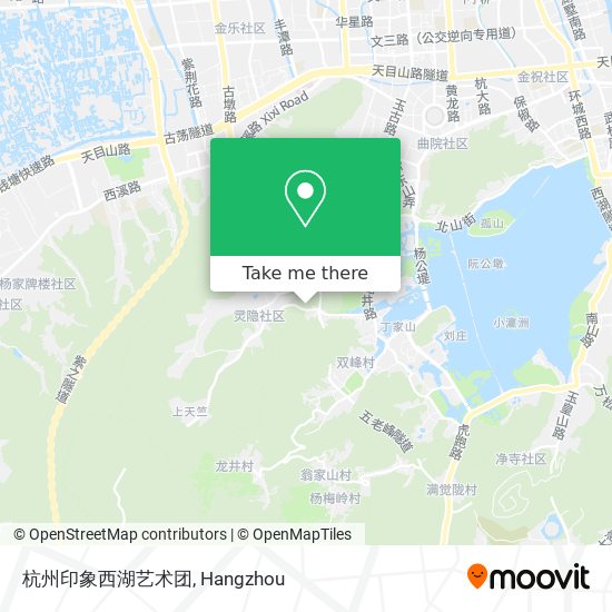 杭州印象西湖艺术团 map