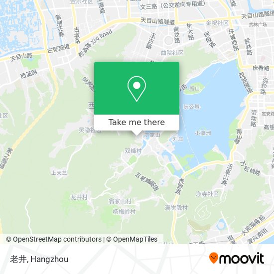 老井 map