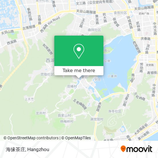 海缘茶庄 map