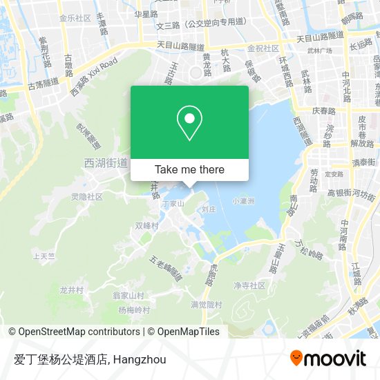 爱丁堡杨公堤酒店 map