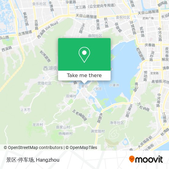 景区-停车场 map
