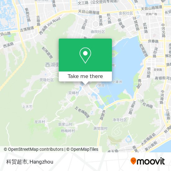 科贸超市 map