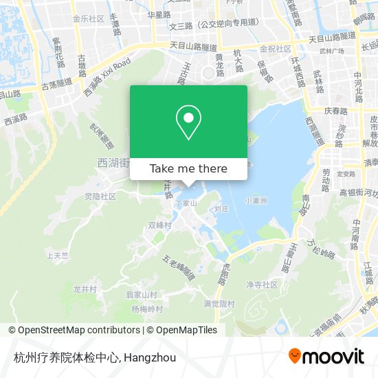 杭州疗养院体检中心 map