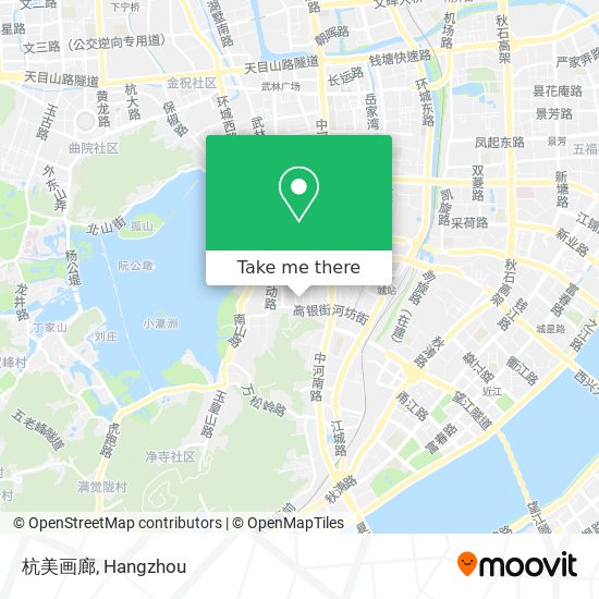 杭美画廊 map
