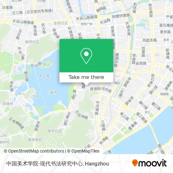 中国美术学院-现代书法研究中心 map