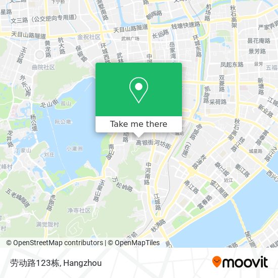 劳动路123栋 map