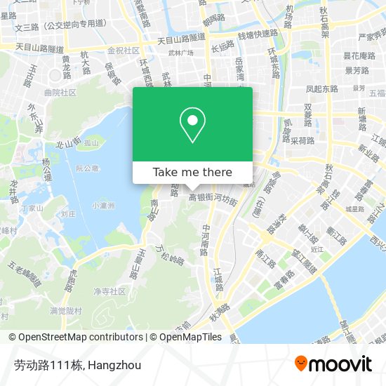 劳动路111栋 map