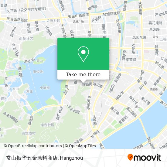 常山振华五金涂料商店 map