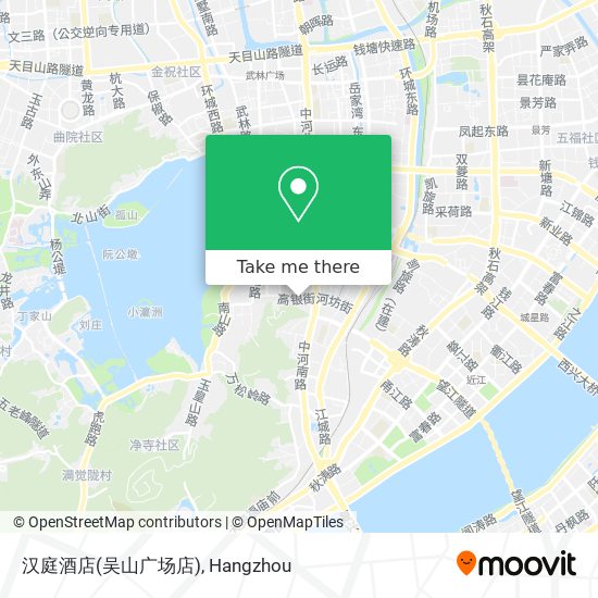 汉庭酒店(吴山广场店) map