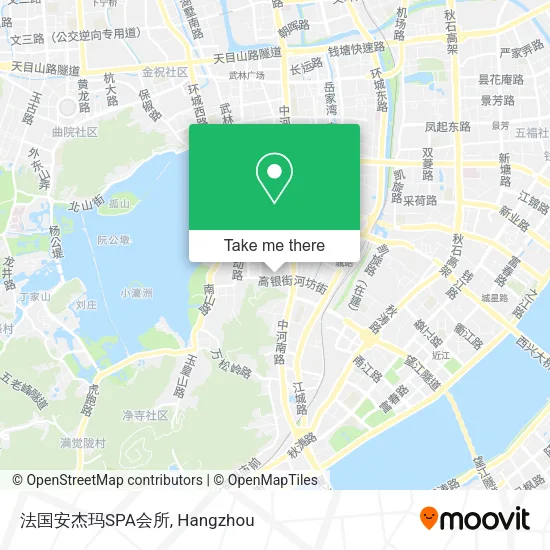 法国安杰玛SPA会所 map