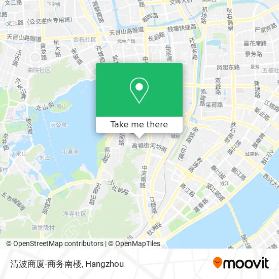 清波商厦-商务南楼 map