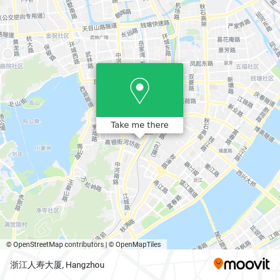 浙江人寿大厦 map