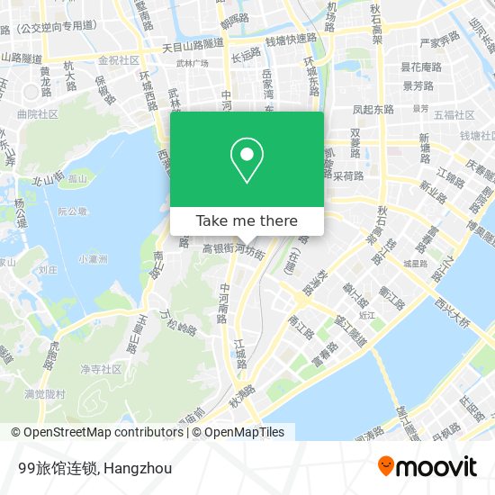 99旅馆连锁 map