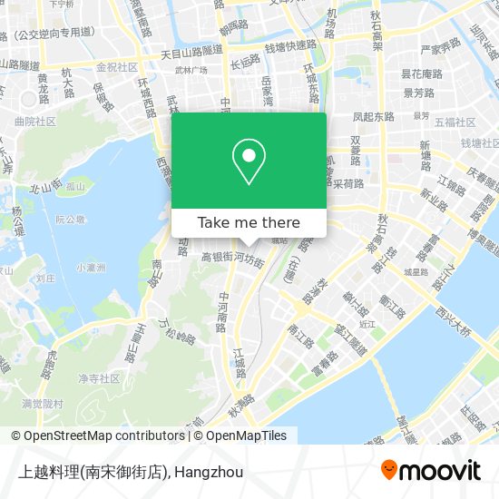 上越料理(南宋御街店) map
