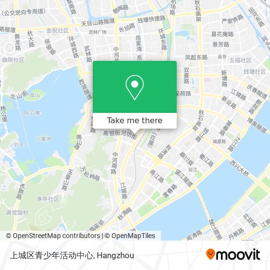 上城区青少年活动中心 map
