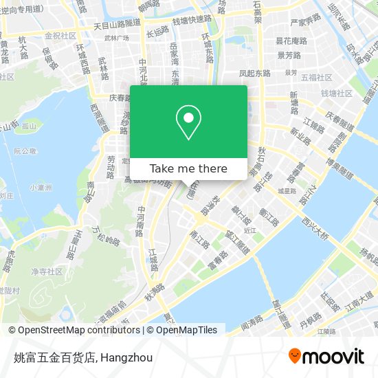姚富五金百货店 map