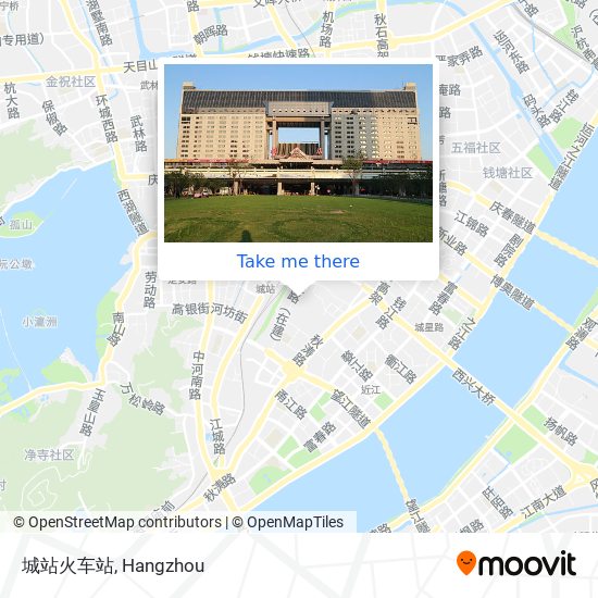 城站火车站 map