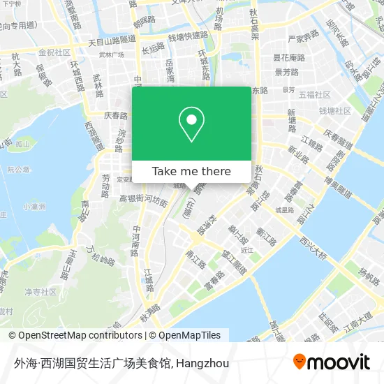 外海·西湖国贸生活广场美食馆 map