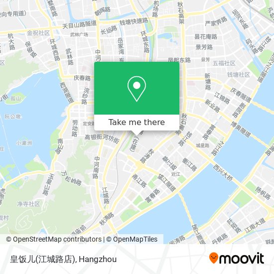 皇饭儿(江城路店) map
