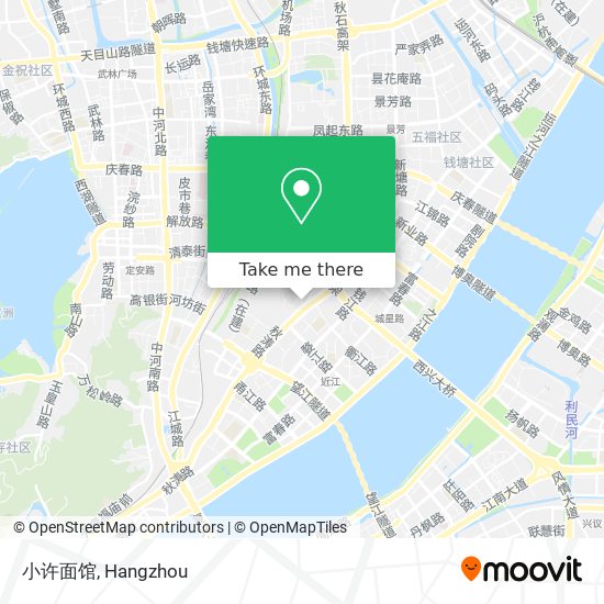 小许面馆 map