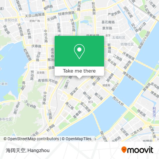 海阔天空 map