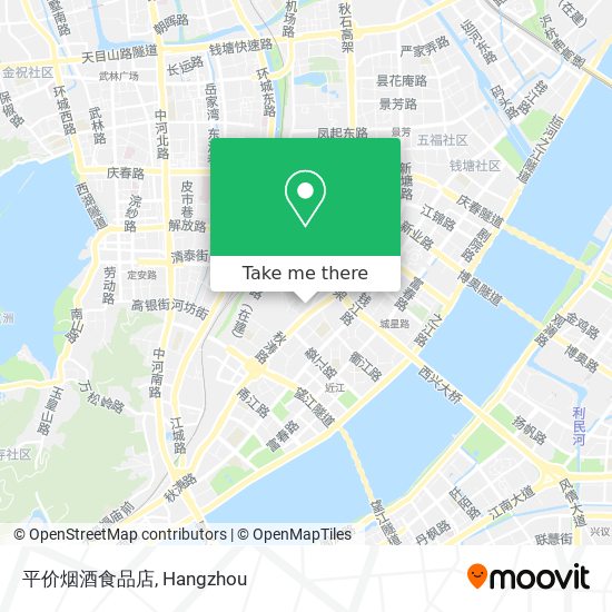 平价烟酒食品店 map