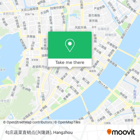 勾庄蔬菜直销点(兴隆路) map